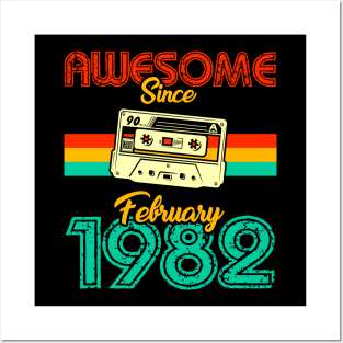 Awesome since February 1982 Posters and Art